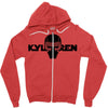 kylo ren helmet Zipper Hoodie