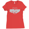 nbc psych fist bump Ladies Fitted T-Shirt