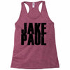 jake paul bl Racerback Tank