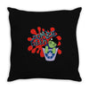 zombie geek Throw Pillow