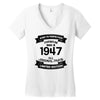 Premium Vintage 1947 Women's V-Neck T-Shirt