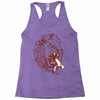 banana eating lion Racerback Tank