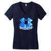 schrodingers dropbox Women's V-Neck T-Shirt