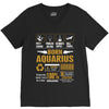 Born Arquarius Multitasking Problem Solving Tees V-Neck Tee