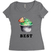 Best Friends Tacos Women's Triblend Scoop T-shirt