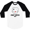 First Tooth Date 3/4 Sleeve Shirt