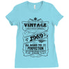 Vintage Aged To Perfection 1969 Ladies Fitted T-Shirt