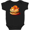 all the noms Baby Bodysuit