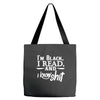 i'm black i read and i know Tote Bags