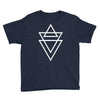 triangle printed Youth Tee