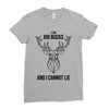 I Cannot Lie Ladies Fitted T-Shirt