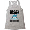 Daddy Shark Doo Doo Doo Racerback Tank
