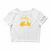 retro kult vespa 50 t shirt scooter roller s m l xl xxl Crop Top