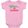 grace the blesssingg!! Baby Bodysuit