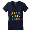 team 1st grade Women's V-Neck T-Shirt