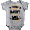 Super Cool Daddy Of A Freaking Awesome Son Baby Onesie