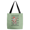 ugly santa dabbing Tote Bags