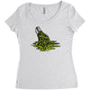 rigeon playing Women's Triblend Scoop T-shirt