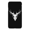deer head vector white logo iPhoneX