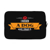 I Kissed A Dog And I Liked It Laptop cover