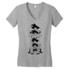 dragonball goku Women's V-Neck T-Shirt