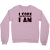 i code therefore i am Crewneck Sweatshirt