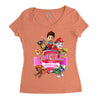 paw patrol birthday girl uncle Women's Triblend Scoop T-shirt