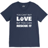rescue love V-Neck Tee