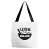cereal killer Tote Bags