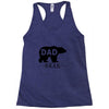 dad bear Racerback Tank