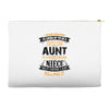 Super Cool Aunt Of A Freaking Awesome Niece Accessory Pouches
