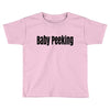 baby peeking Toddler T-shirt