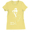 nick cave microphone Ladies Fitted T-Shirt