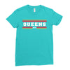 Queens Nyc Ladies Fitted T-Shirt
