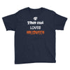 this girl loves halloween Youth Tee