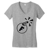 f bomb Women's V-Neck T-Shirt