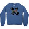 Colorful Cat Crewneck Sweatshirt