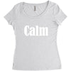 calm Women's Triblend Scoop T-shirt