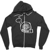 boosted turbo snail Zipper Hoodie