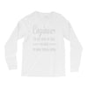 i'm not here to talk Long Sleeve Shirts