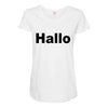 hallo Maternity Scoop Neck T-shirt