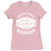 new grumpy old men's club Ladies Fitted T-Shirt