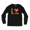 i heart my wife Long Sleeve Shirts