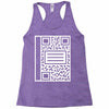 qr composition Racerback Tank