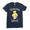 The Orijinal Topknot Tinkerbell Ladies Fitted T-Shirt