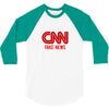 CNN Fake News 3/4 Sleeve Shirt