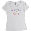 electro city Women's Triblend Scoop T-shirt