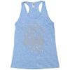 political illiteracy Racerback Tank