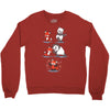 red fusion Crewneck Sweatshirt