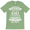Super Cool Gigi Of A Freaking Awesome Granddaughter T-Shirt
